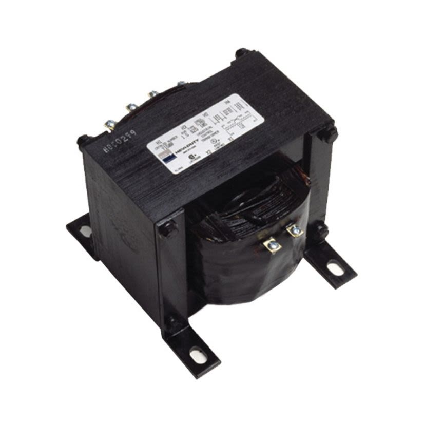 Emerson Electric SolaHD Y3000 SBE Control Transformer, 240/480 VAC Primary, 120 VAC Secondary, 3 kVA Power Rating, 50/60 Hz, 1 Phase